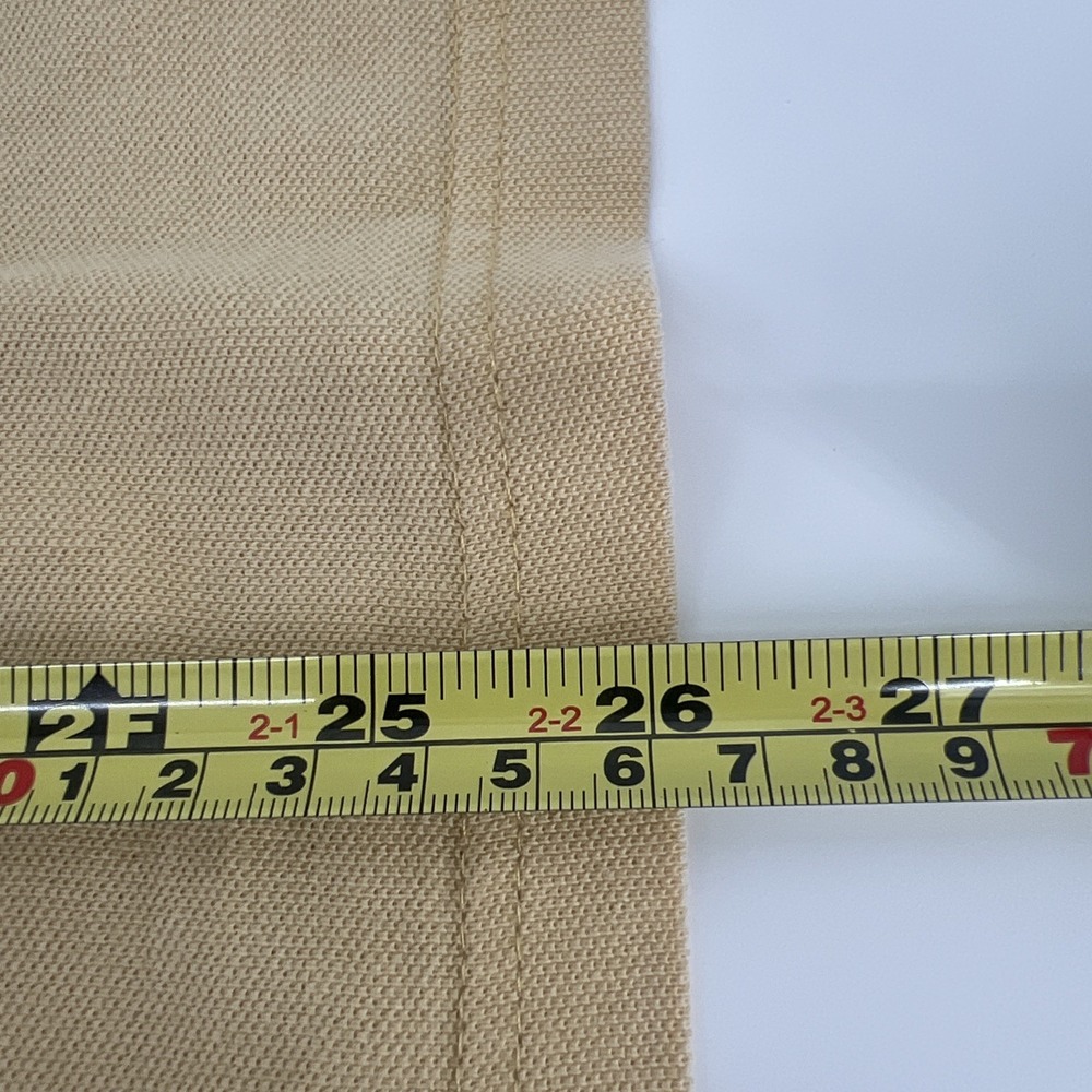 Gap Shirt Mens Size Medium Yellow Short Sleeve Polo 100%Cotton - Picture 7 of 7